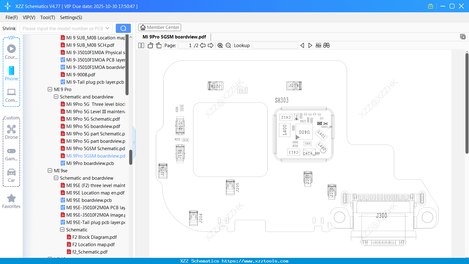 Xiaomi Mi 9Pro 5GSM Boardview